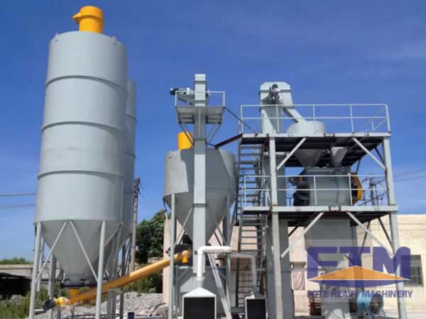 100,000 t/year Full-automatic Dry Mix Mortar Plant